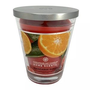 CHESAPEAKE BAY NEW Glass Jar Candle Mandarin Bay